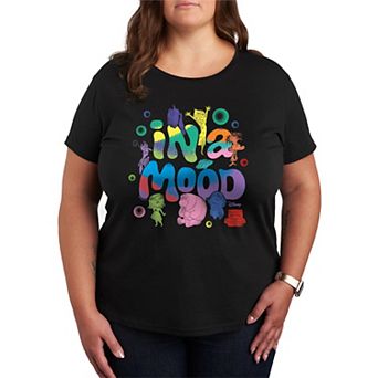 Disney / Pixar's Inside Out 2 Plus Size In A Mood Graphic Tee