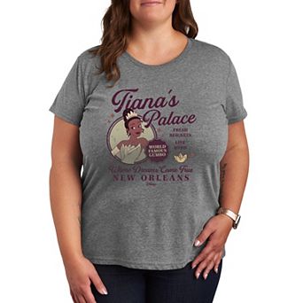 Disney's The Princess and the Frog Plus Size Tiana's Palace Graphic Tee