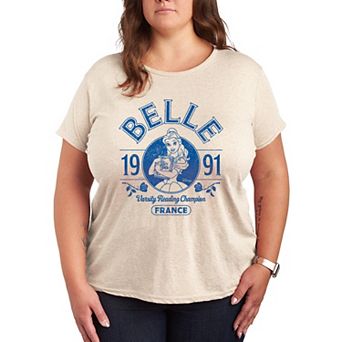 Disney's Beauty and the Beast Belle Plus Size Graphic Tee
