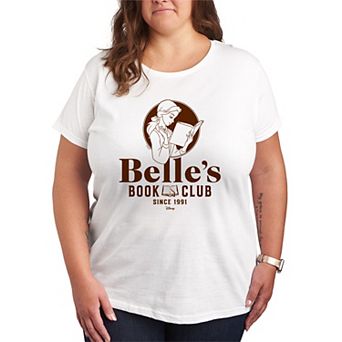 Disney's Beauty and the Beast Plus Size Belle's Book Club Since 1991 Graphic Tee
