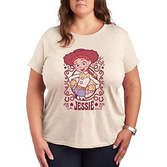 Disney / Pixar's Toy Story Jessie Plus Size Cowgirl Pose Graphic Tee