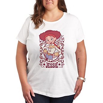 Disney / Pixar's Toy Story Jessie Plus Size Cowgirl Pose Graphic Tee