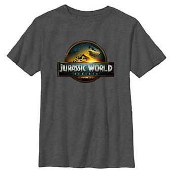 Boys 6-20 Jurassic World Rebirth Movie Logo Graphic Tee