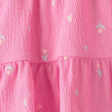 Toddler Girl Carter's 2-Piece Floral Top & Skort Set