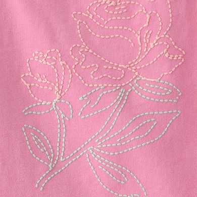 Toddler Girl Carter's 2-Piece Floral Top & Skort Set