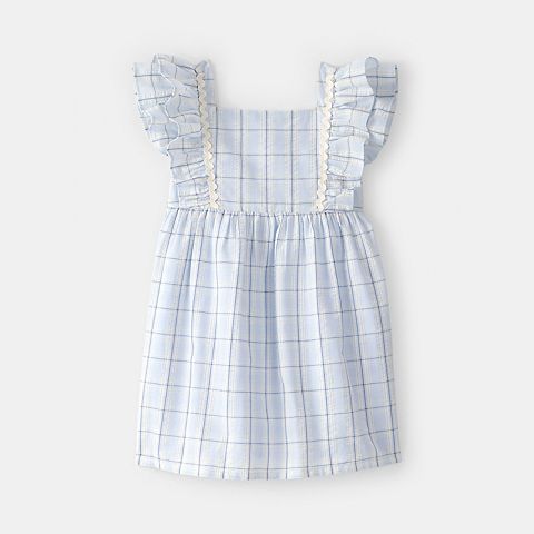 Girl Toddler Girl Carter's Ruffle Plaid Dress
