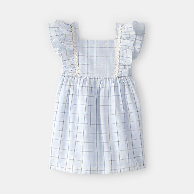 slim fit dress slacks Sara Baby Dress in Autumn Plaid 6M