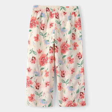 Toddler Girl Carter's Floral Print Pants