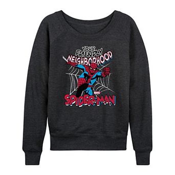 Women's Marvel Spider-Man French Terry Long Sleeve Tee