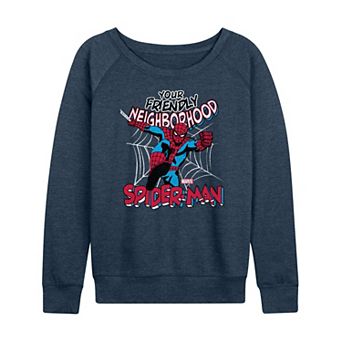 Women's Marvel Spider-Man French Terry Long Sleeve Tee