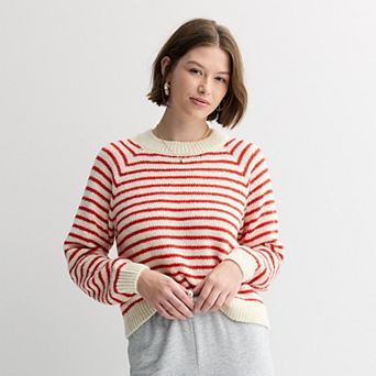 Juniors' SO® Raglan Pullover Sweater