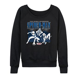 Women's Marvel Your Friendly Neighborhood Spider-Man French Terry Long Sleeve Tee
