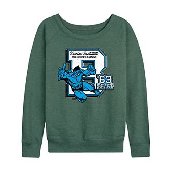 Women's Marvel X-Men Beast '63 French Terry Long Sleeve Tee