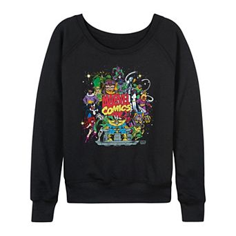 Women's Marvel Comics Villains French Terry Long Sleeve Tee