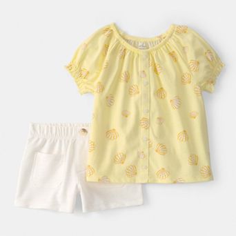 Toddler Girl Carter's 2 pc Shell Top & Short Set