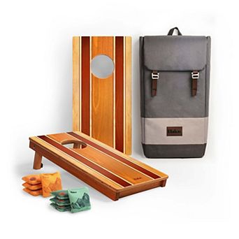 1ft x 2ft Mahogany Pathfinder Cornhole Board Set