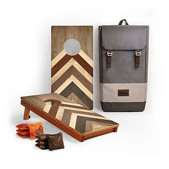 1ft x 2ft Mahogany Pathfinder Cornhole Board Set