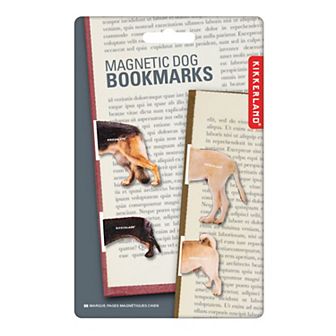 Kikkerland Magnetic Dog Bookmarks