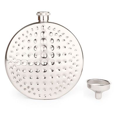 Kikkerland 8-oz. Stainless Steel Golf Ball Flask with Funnel