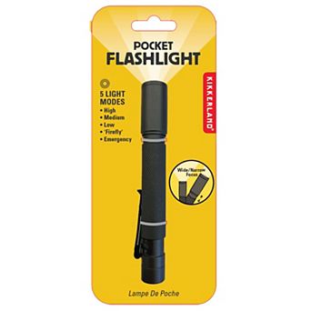 Kikkerland Pocket Flashlight 5 Light Modes
