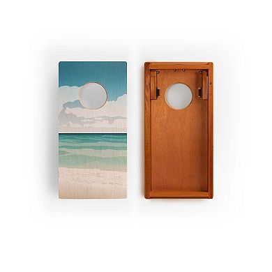 1ft x 2ft National Park Mahogany Pathfinder Cornhole Board Set