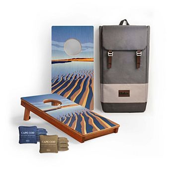 1ft x 2ft National Park Mahogany Pathfinder Cornhole Board Set