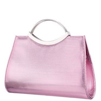 N by Nina Wryn Metallic Satchel Bag