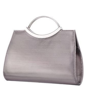 N by Nina Wryn Metallic Satchel Bag
