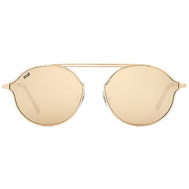 Web Unisex Oval Sunglasses