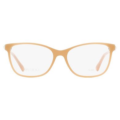 Jimmy Choo Women's Square Crystal Eyeglasses