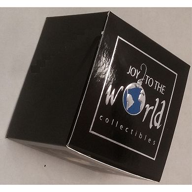 Joy To The World Himalayan Kitty Cat Polish Blown Glass Christmas Ornament Decoration Made Poland