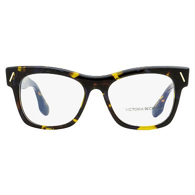 Victoria Beckham Women's Rectangular Slanted Studs Eyeglasses