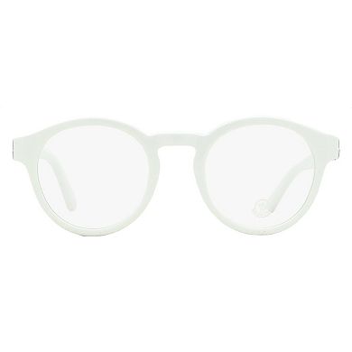 Moncler Unisex Oval Emblem Eyeglasses