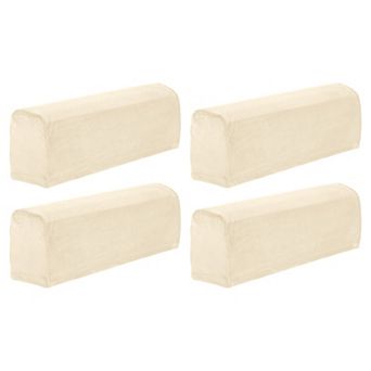 4 pc Sofa Armrest Covers Stretch Scratch-Resistant Couch Armrest Cover for Chairs Sofas Couch Arm
