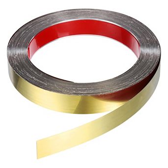 39.4ft x 0.98" Wall Trim Peel and Stick Molding Trim Frame, Self Adhesive Metal Strips Trim
