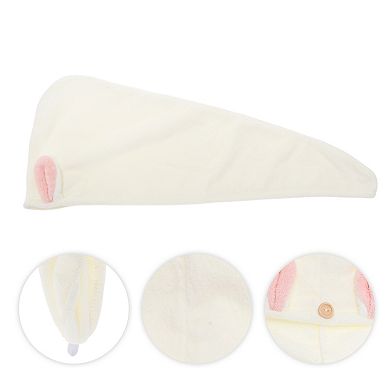 Comfortable Rabbit Ears Hair Towel for Bathroom Hotel