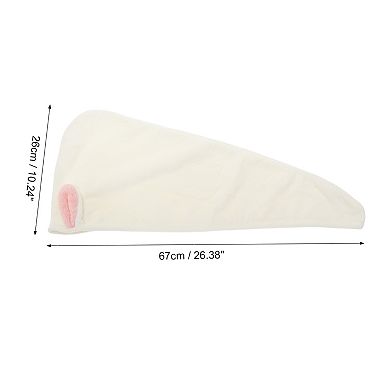 Comfortable Rabbit Ears Hair Towel for Bathroom Hotel