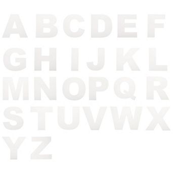 26 pc Alphabet Cake Stencils A-Z Letters Stencils 4 Inch Alphabet Cake Decorating Mould Set