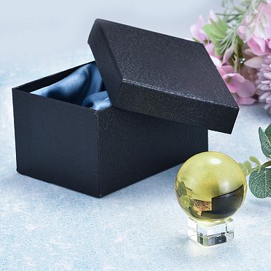 60mm/2.4" Crystal Ball, 1 Set K9 Decorative Ball with Gift Box and Crystal Stand