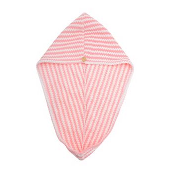 Water-absorbent Wave Pattern Hair Towel 1 pc