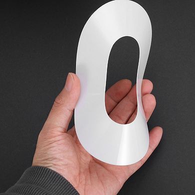 6 Inch Plastic Number Stencils Set 0-8 Address Number Stencil Templates