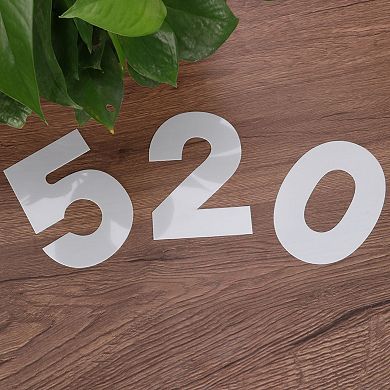 6 Inch Plastic Number Stencils Set 0-8 Address Number Stencil Templates