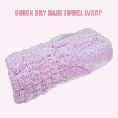 Hair Drying Towel Dry Cap, Towel Cap Quick Drying Lightweight for After Bath Drying Hair