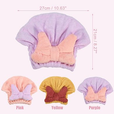 Hair Drying Towel Dry Cap, Towel Cap Quick Drying Lightweight for After Bath Drying Hair