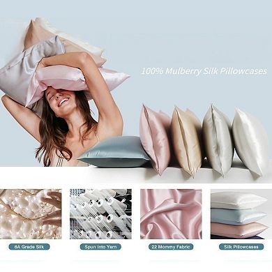Comfortable And Relaxing Mulberry Silk Pillowcase For Home Bed