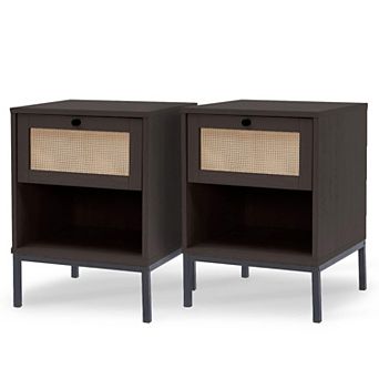 Nestl Small Night Stand End Table
