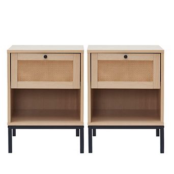 Nestl Small Night Stand End Table