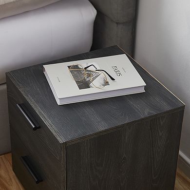 Nestl Small Rattan Night Stand End Table