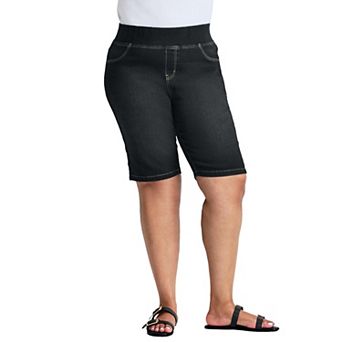 Avenue Women's Plus Size Butter Denim Pull On Short