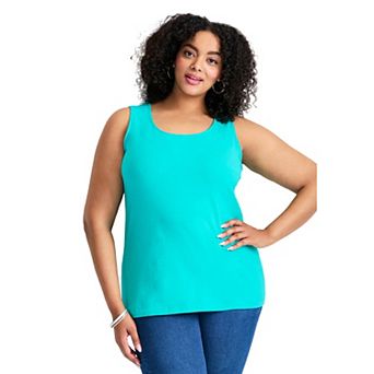 Avenue Women's Plus Size Basic Layering Tank